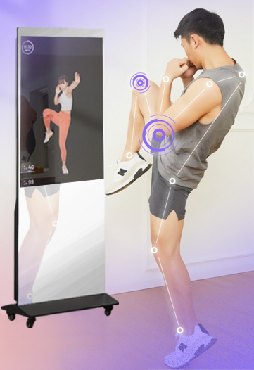 智慧健身運動鏡_ 居家防疫 專屬健身房 盡情解放筋骨吧!揮霍你的活力,隨時隨地享受運動的樂趣